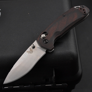 Benchmade 蝴蝶 15031-2 "HUNT系列"定制雕刻柄“折”