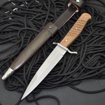 BOKER德国博克 Trench Knife 高端实木柄格斗刀