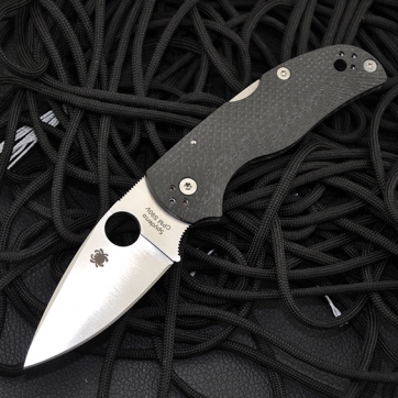 SPYDERCO 美国蜘蛛 C41CFFP5碳纤维柄s90v