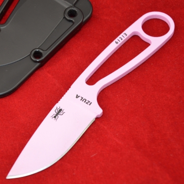 ESEE 美国伊斯生存刀 粉色 IZULA-[-KIT “蚂蚁”涂层+1095高碳钢+生存工具 套装版 《请注意是套装不是裸刀》简版500元一刀一鞘