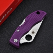 Spyderco蜘蛛LPRP3紫色小瓢虫第三代