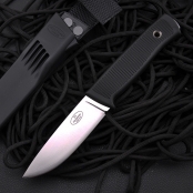 Fallkniven 瑞典FK品牌 F1Z "Pilot Survival Knife" 瑞典皇家空军飞行员生存用 LAMVG10复合夹钢 配子托鞘