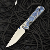 Chris Reeve 克里斯里夫 Small Sebenza21 UNIQUE雕花柄 S35VN 沙本经典版小号21小沙